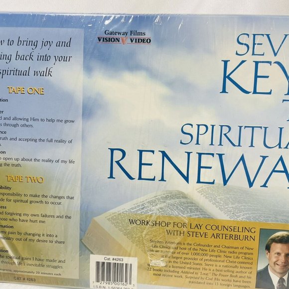 Seven Keys To Spiritual Renewal Workshop Lay Counseling 2 VHS Steve Afterburn - Picture 4 of 7